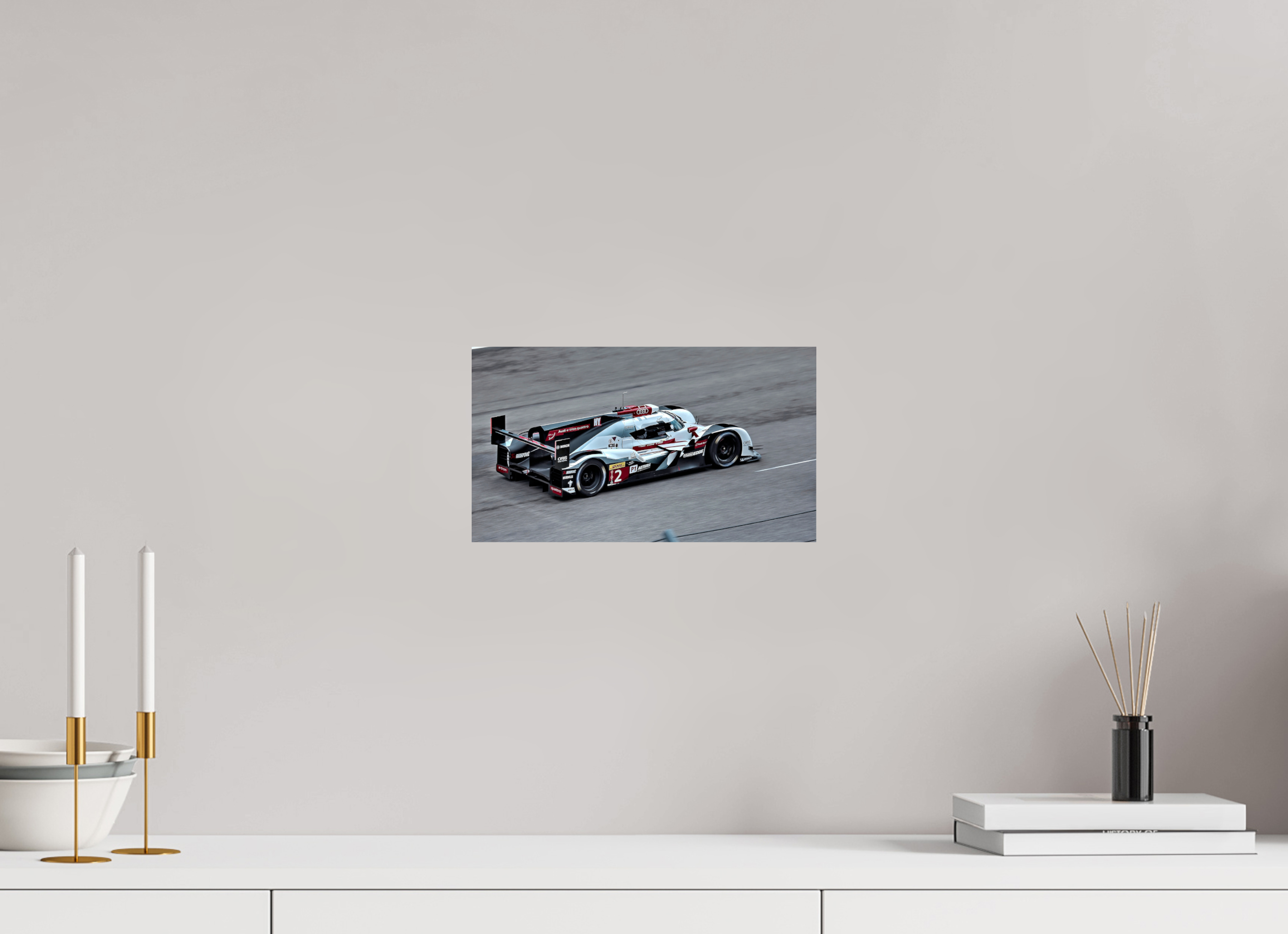 12 x 6.8″, Photo Print On Fuji Crystal DP II Austin WEC Audi hdr