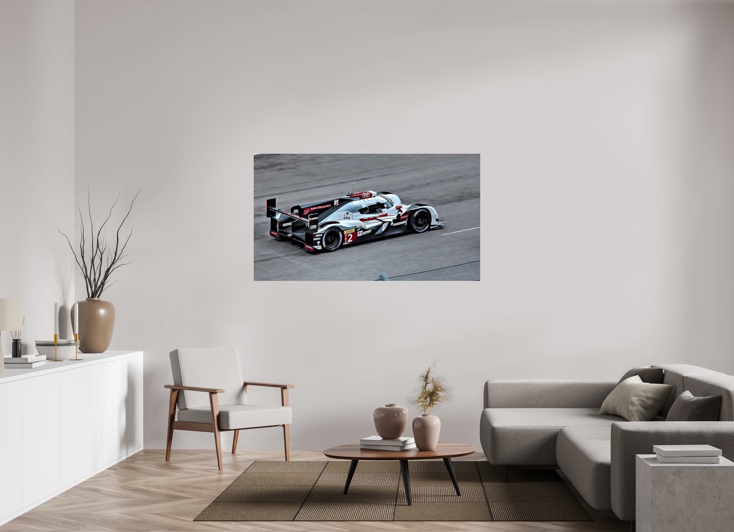 64 x 36″, Photo Print On Fuji Crystal DP II Austin WEC Audi hdr