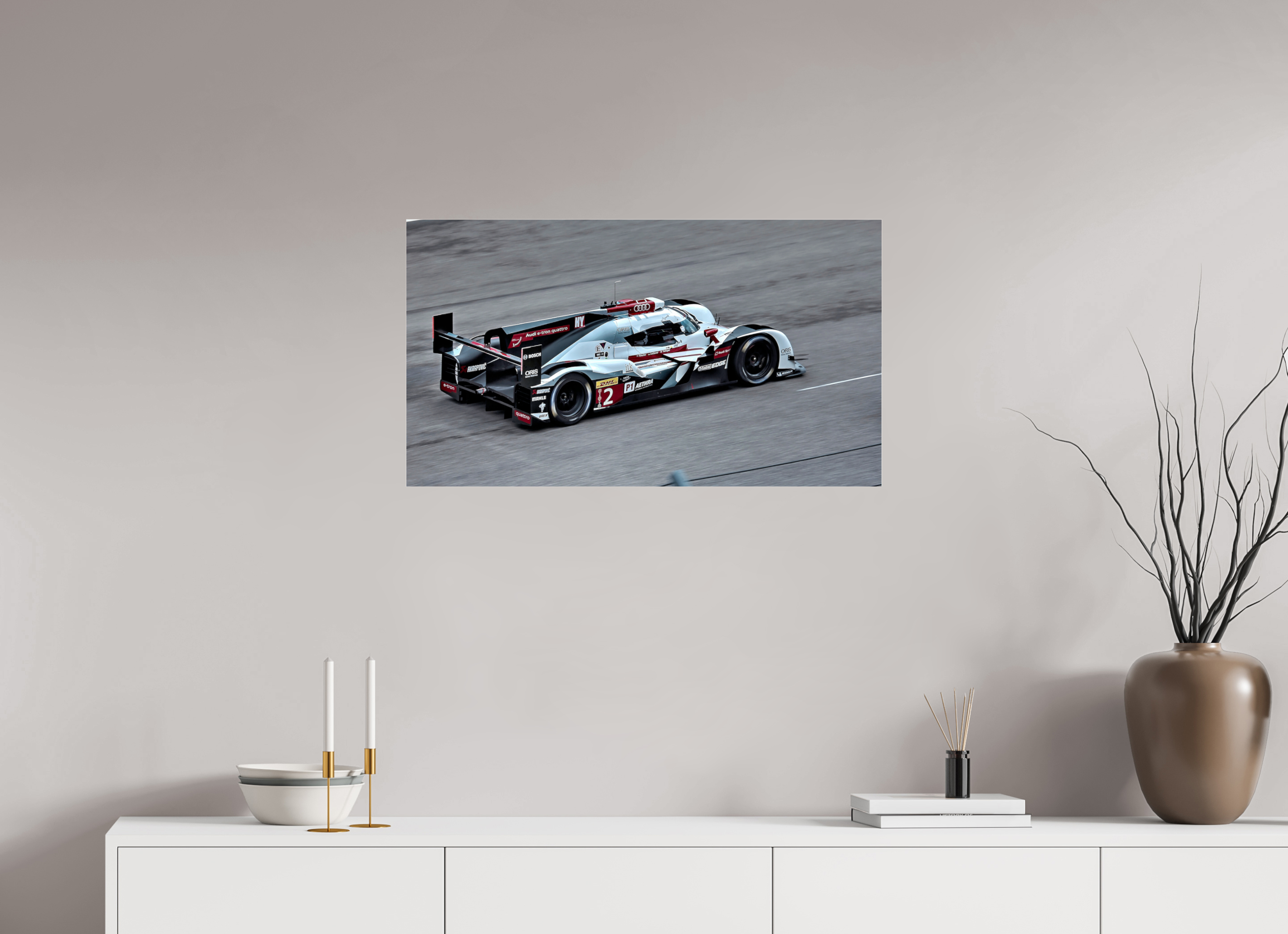 32 x 18″, Photo Print Under Acrylic Glass Austin WEC Audi hdr