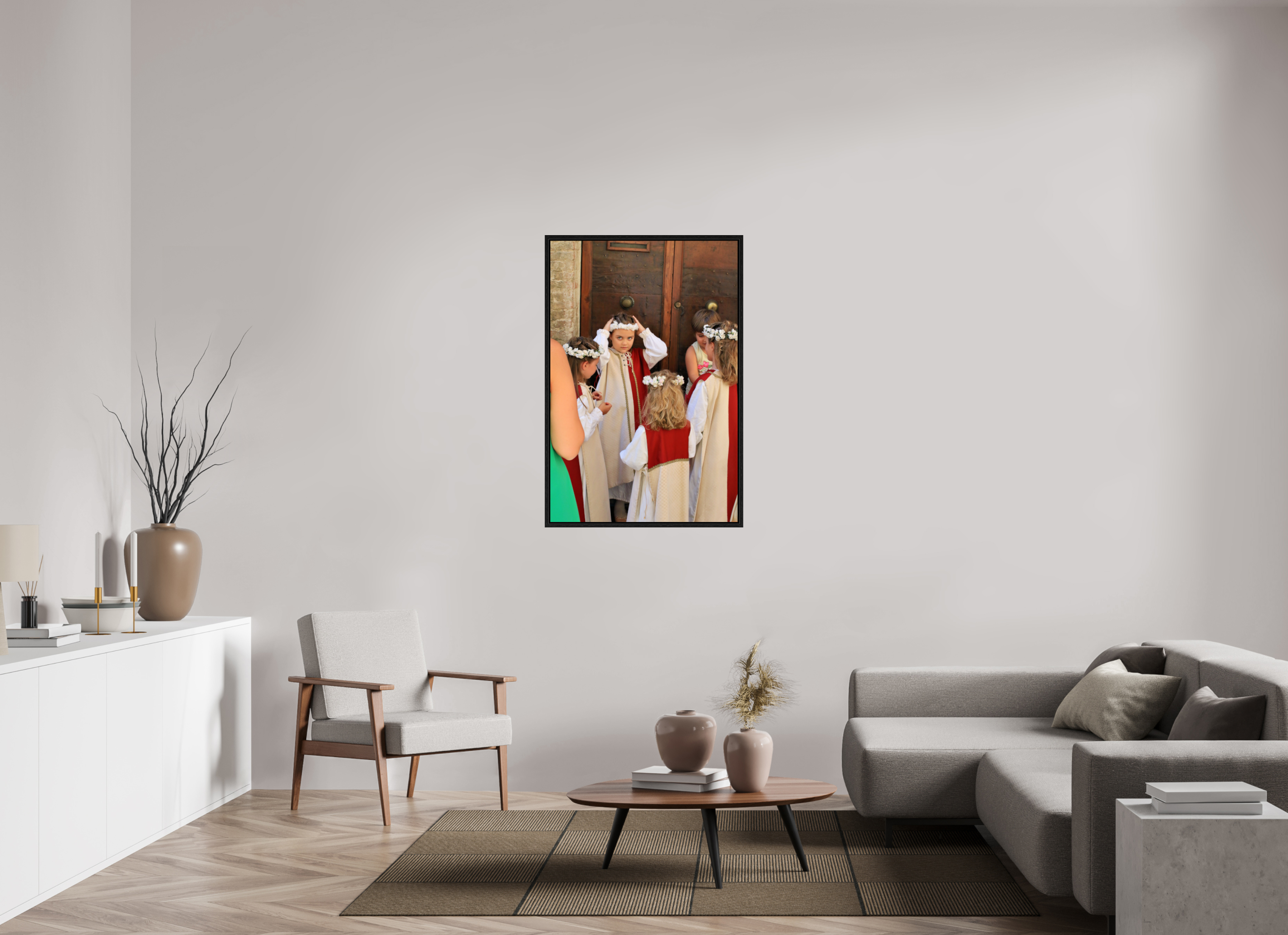 30 x 45″, Floater Frame Montepulciano Summer Festival 2