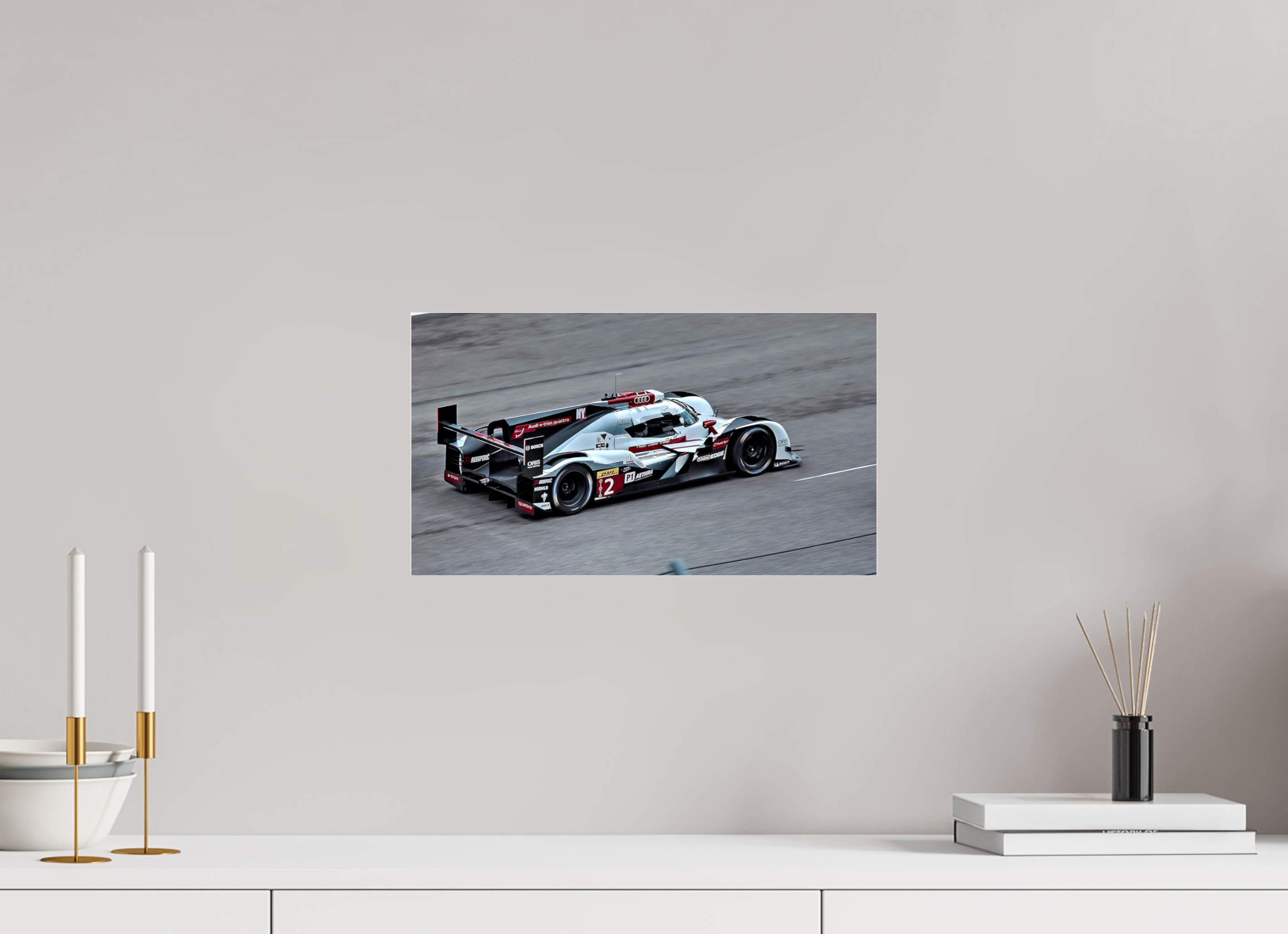 16 x 9″, Photo Print Under Acrylic Glass Austin WEC Audi hdr