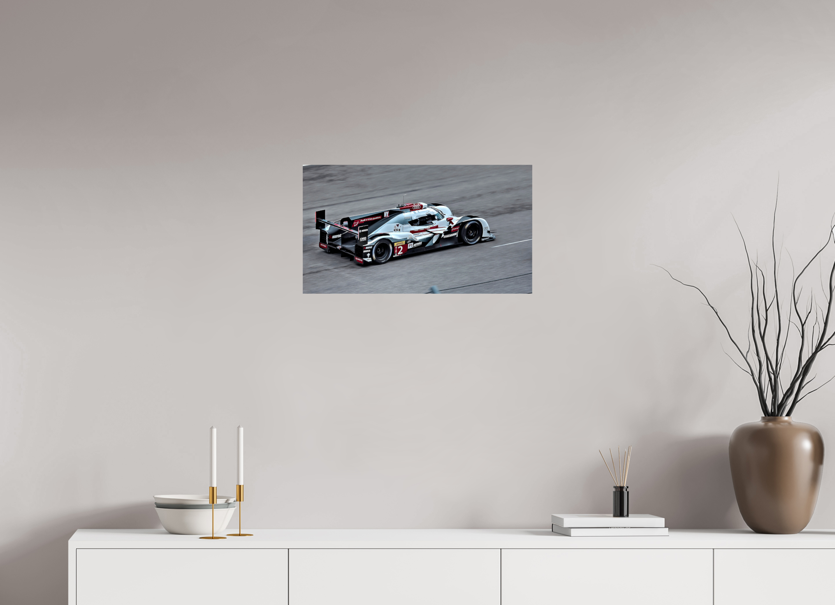 24 x 13.5″, Photo Print On Fuji Crystal DP II Austin WEC Audi hdr
