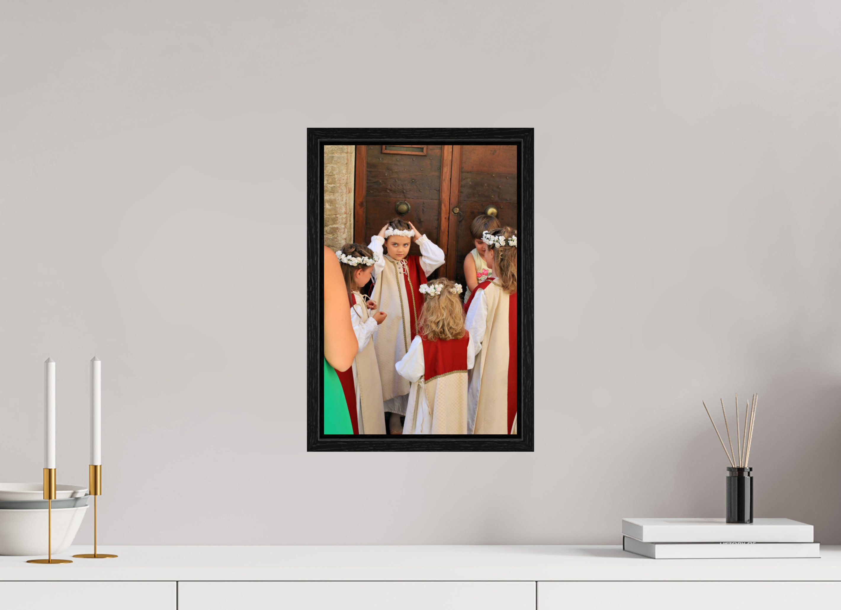 10 x 15″, Floater Frame Montepulciano Summer Festival 2